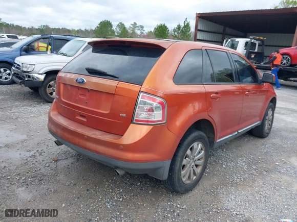 2008 Ford Edge SEL with VIN 2FMDK38CX8BA42323, listed as a IAAI auction lot 41766932 with NaN miles. Bid and sale history available at carsss.com. Image 4.