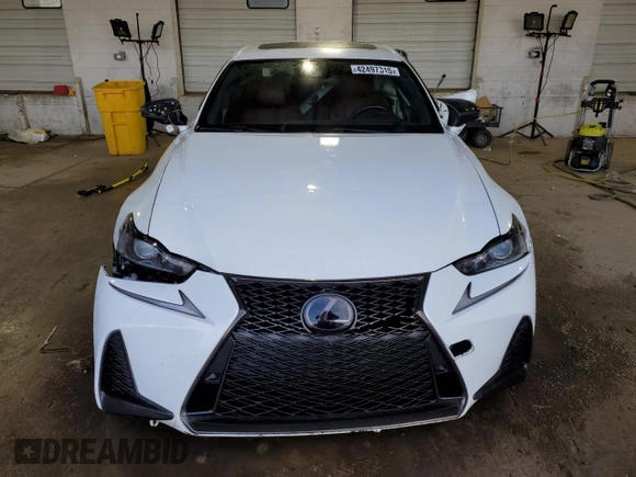 2018 Lexus IS 350 z VIN JTHCZ1D2XJ5014883, wystawiony jako Copart lot #42497315 z przebiegiem 88 267 mil mil oraz Szkody całkowita. Historia ofert i sprzedaży dostępna na DreamBid. Obrazek 5.