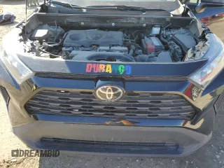 2019 Toyota RAV4 LE with VIN 2T3H1RFV5KC022308, listed as a Copart auction lot 49775905 with 76,704 mi miles and Salvage Title. Bid and sale history available at carsss.com. Image 12.