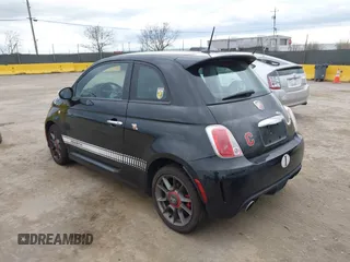 2012 FIAT 500 Abarth z VIN 3C3CFFFH0CT382036, wystawiony jako IAAI lot #41789451 z przebiegiem 148 398 mil mil oraz . Historia ofert i sprzedaży dostępna na DreamBid. Obrazek 3.