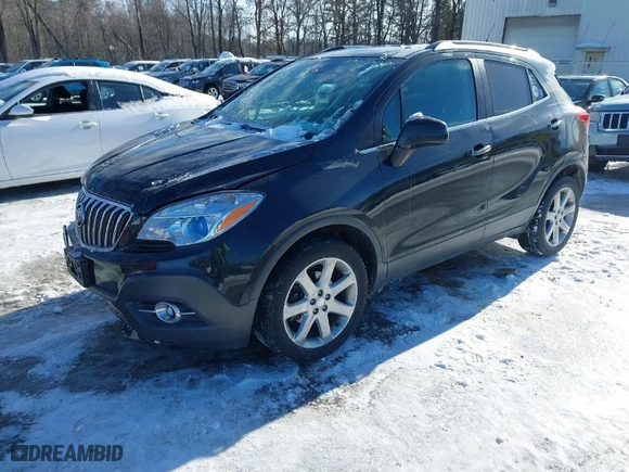 2013 Buick Encore Convenience with VIN KL4CJBSB3DB083769, listed as a IAAI auction lot 41619100 with 98,022 mi miles. Bid and sale history available at carsss.com. Image 2.