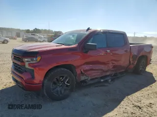 2024 Chevrolet Silverado 1500 RST with VIN 1GCUDEE88RZ350616, listed as a Copart auction lot 76806374 with 11,086 mi miles and Salvage Title. Bid and sale history available at carsss.com. Image 1.