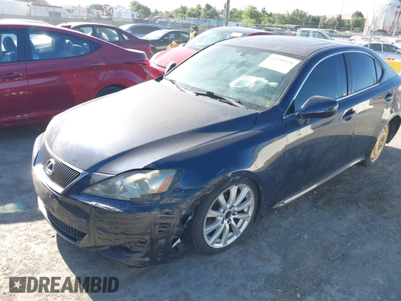 2006 Lexus IS 250 with VIN JTHCK262065003437, listed as a IAAI auction lot 42335524 with 171,627 mi miles and . Bid and sale history available at DreamBid. Image 2.