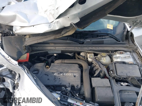 2018 Chevrolet Malibu LT with VIN 1G1ZD5ST6JF172539, listed as a IAAI auction lot 40906642 with 114,347 mi miles. Bid and sale history available at carsss.com. Image 10.