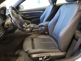 2018 BMW 4 Series 430i with VIN WBA4W3C52JAE64850, listed as a Copart auction lot 82846754 with 28,995 mi miles and Salvage Title. Bid and sale history available at DreamBid. Image 7.