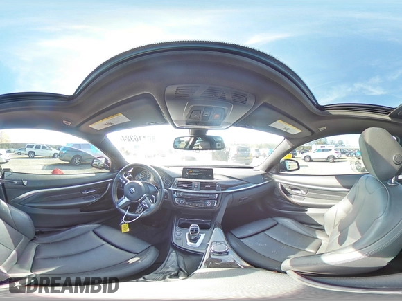 2016 BMW 4 Series 435i xDrive z VIN WBA3R5C55GK373134, wystawiony jako Copart lot #80116324 z przebiegiem 87 013 mil mil oraz Szkoda całkowita • Salvage title. Historia ofert i sprzedaży dostępna na DreamBid. Obrazek 13.
