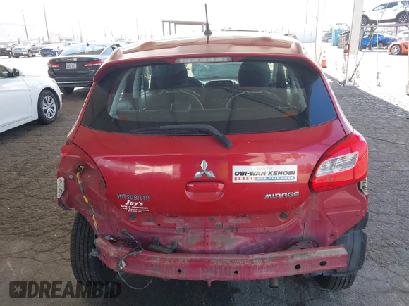 2017 Mitsubishi Mirage ES z VIN ML32A3HJ2HH021629, wystawiony jako IAAI lot #42666655 z przebiegiem 158 157 mil mil oraz . Historia ofert i sprzedaży dostępna na DreamBid. Obrazek 17.