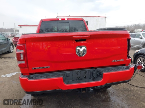 2022 Ram 2500 Big Horn with VIN 3C6UR5DLXNG149728, listed as a IAAI auction lot 41652824 with 45,415 mi miles and . Bid and sale history available at DreamBid. Image 16.