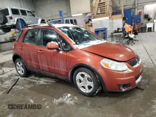 2007 Suzuki SX4 with VIN JS2YB415975101202, listed as a Copart auction lot 88231965 with 135,268 mi miles and Salvage Title. Bid and sale history available at DreamBid. Image 4.