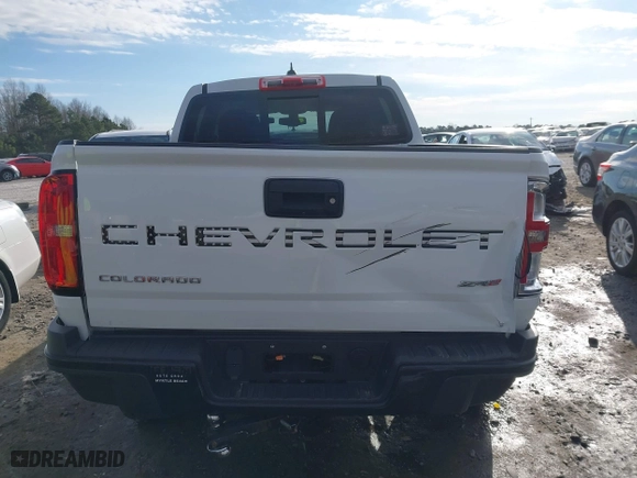 2021 Chevrolet Colorado 4WD ZR2 with VIN 1GCGTEEN8M1145178, listed as a IAAI auction lot 41249869 with 78,586 mi miles. Bid and sale history available at carsss.com. Image 16.