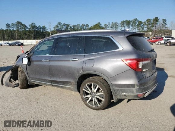 2021 Honda Pilot Elite with VIN 5FNYF6H06MB041491, listed as a Copart auction lot 46832545 with 95,769 mi miles and Salvage Title. Bid and sale history available at carsss.com. Image 2.