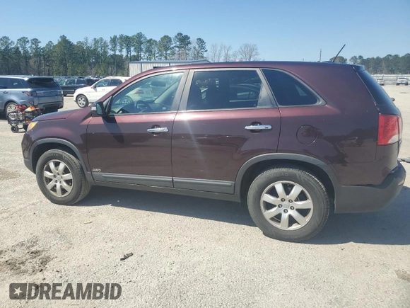 2012 Kia Sorento LX with VIN 5XYKTCA6XCG239428, listed as a Copart auction lot 48671735 with 173,091 mi miles and Salvage Title. Bid and sale history available at carsss.com. Image 2.