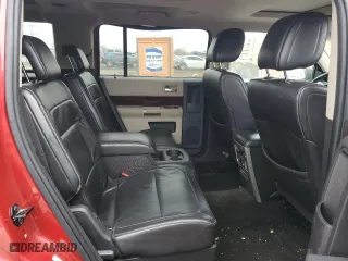 2010 Ford Flex SEL with VIN 2FMGK5CC8ABA29382, listed as a Copart auction lot 49280575 with 176,549 mi miles and Salvage Title. Bid and sale history available at carsss.com. Image 10.