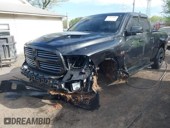 2016 Ram 1500 Sport with VIN 1C6RR7HT7GS219614, listed as a IAAI auction lot 42063060 with 85,416 mi miles and . Bid and sale history available at DreamBid. Image 18.