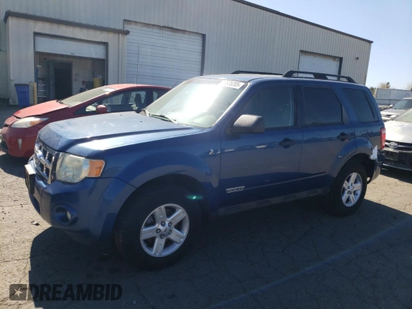 2008 Ford Escape Hybrid with VIN 1FMCU59H78KE46326, listed as a Copart auction lot 53535205 with 215,094 mi miles and Salvage title. Bid and sale history available at DreamBid. Image 1.