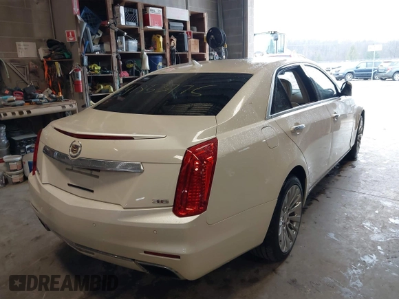 2014 Cadillac CTS Luxury AWD with VIN 1G6AX5S30E0181597, listed as a IAAI auction lot 41853975 with Not Provided miles and . Bid and sale history available at DreamBid. Image 4.
