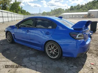2015 Subaru WRX STI Limited with VIN JF1VA2U62F9802377, listed as a Copart auction lot 57689134 with 92,690 mi miles and Salvage title. Bid and sale history available at DreamBid. Image 2.