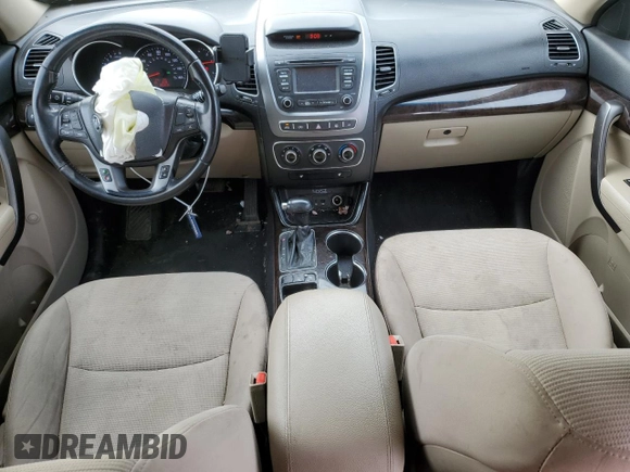 2015 Kia Sorento LX with VIN 5XYKTDA6XFG633831, listed as a Copart auction lot 49139905 with 85,359 mi miles and Salvage Title. Bid and sale history available at carsss.com. Image 8.