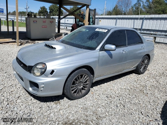 2002 Subaru Impreza Sedan (Natl) WRX with VIN JF1GD29622H528655, listed as a Copart auction lot 49624675 with 0 mi miles and Clean Title. Bid and sale history available at carsss.com. Image 1.