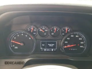 2021 Chevrolet Silverado 1500 Custom Trail Boss with VIN 3GCPYCEF8MG347180, listed as a Copart auction lot 52203695 with 32,187 mi miles and Salvage Title. Bid and sale history available at DreamBid. Image 9.