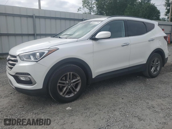 2017 Hyundai Santa Fe 2.4L with VIN 5NMZUDLB7HH001772, listed as a Copart auction lot 54573715 with 94,118 mi miles and Salvage title. Bid and sale history available at DreamBid. Image 1.