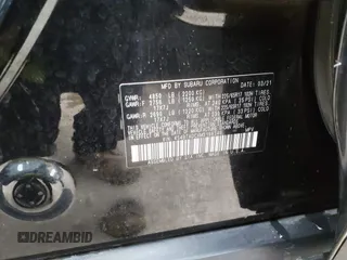 2021 Subaru Outback Premium with VIN 4S4BTADCXM3198340, listed as a IAAI auction lot 42081907 with 44,690 mi miles and . Bid and sale history available at DreamBid. Image 9.