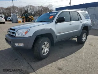 2003 Toyota 4Runner SR5 with VIN JTEBT14R030005830, listed as a Copart auction lot 52190305 with 244,131 mi miles and Salvage Title. Bid and sale history available at carsss.com. Image 1.