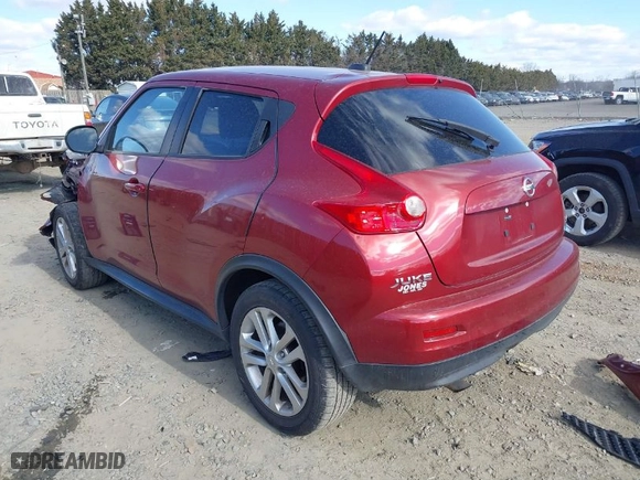 2012 Nissan Juke SV with VIN JN8AF5MV8CT123557, listed as a IAAI auction lot 41622261 with 130,220 mi miles. Bid and sale history available at carsss.com. Image 3.