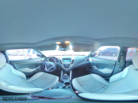 2014 Hyundai Veloster RE:FLEX with VIN KMHTC6AD0EU211963, listed as a Copart auction lot 87314974 with 140,143 mi miles and Salvage Title. Bid and sale history available at carsss.com. Image 15.
