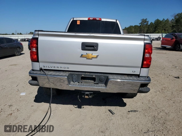 2018 Chevrolet Silverado 1500 LT with VIN 1GCRCREC8JZ180296, listed as a Copart auction lot 43631655 with Not Provided miles and Salvage Title. Bid and sale history available at DreamBid. Image 6.
