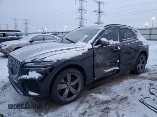 2024 Genesis GV70 3.5T Sport with VIN 5NMMCDTC4RH000845, listed as a Copart auction lot 88368255 with Not Provided miles and Salvage Title. Bid and sale history available at carsss.com. Image 1.