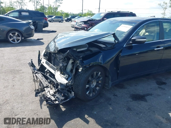 2010 Hyundai Genesis with VIN KMHGC4DE8AU076185, listed as a IAAI auction lot 41996812 with 147,645 mi miles. Bid and sale history available at carsss.com. Image 6.