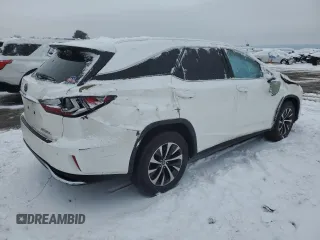 2021 Lexus RX with VIN JTJHZKFA6M2034049, listed as a Copart auction lot 44981475 with 56,053 mi miles and Salvage Title. Bid and sale history available at carsss.com. Image 3.