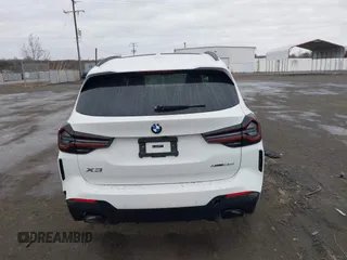 2024 BMW X3 xDrive30i with VIN 5UX53DP00R9W05606, listed as a IAAI auction lot 41730750 with 28,781 mi miles and . Bid and sale history available at DreamBid. Image 16.