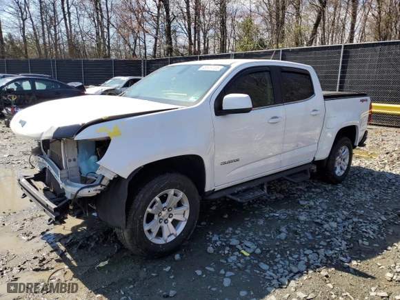 2017 Chevrolet Colorado 4WD LT with VIN 1GCGTCEN2H1205871, listed as a Copart auction lot 48849105 with 63,101 mi miles and Salvage Title. Bid and sale history available at carsss.com. Image 1.