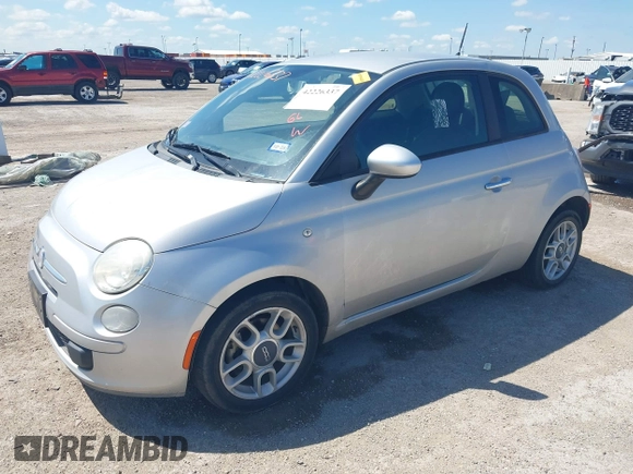2013 FIAT 500 Pop with VIN 3C3CFFAR3DT511405, listed as a IAAI auction lot 42226337 with 93,018 mi miles and . Bid and sale history available at DreamBid. Image 2.