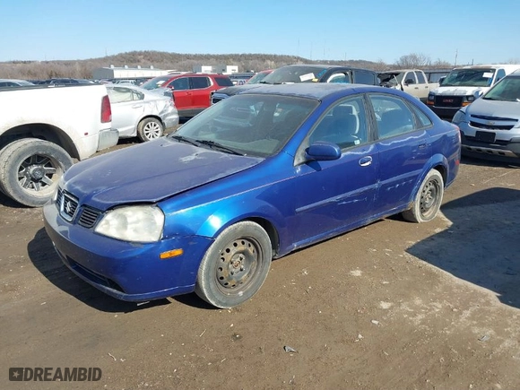 2005 Suzuki Forenza S with VIN KL5JD56Z85K111425, listed as a IAAI auction lot 41421881 with 18,478 mi miles. Bid and sale history available at carsss.com. Image 2.