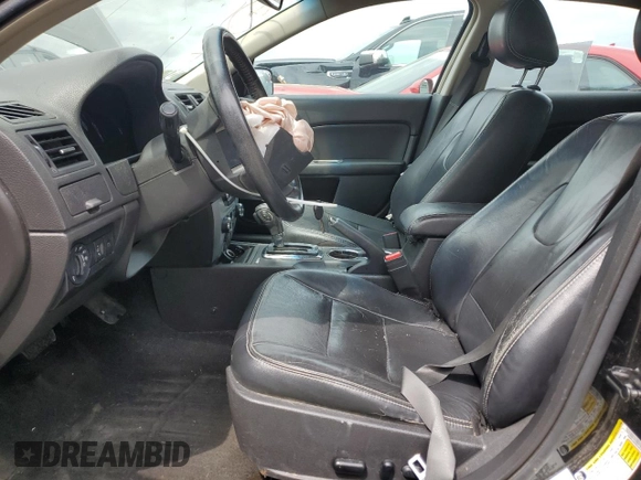2012 Ford Fusion SEL with VIN 3FAHP0JGXCR222534, listed as a Copart auction lot 45819655 with 188,970 mi miles and Salvage Title. Bid and sale history available at DreamBid. Image 7.