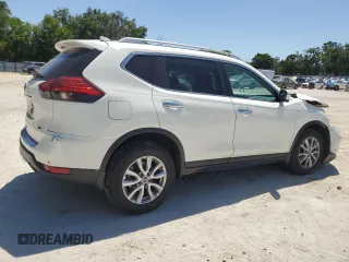 2017 Nissan Rogue SV with VIN 5N1AT2MT1HC861575, listed as a Copart auction lot 53804405 with 150,024 mi miles and Salvage Title. Bid and sale history available at carsss.com. Image 3.