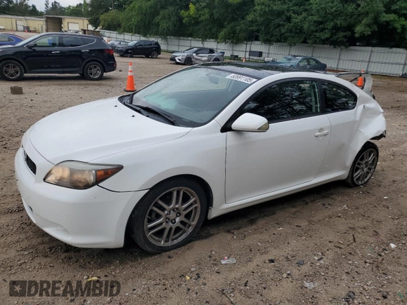 2007 Scion tC Spec with VIN JTKDE177670217471, listed as a Copart auction lot 60991105 with 183,758 mi miles and Salvage title. Bid and sale history available at DreamBid. Image 1.
