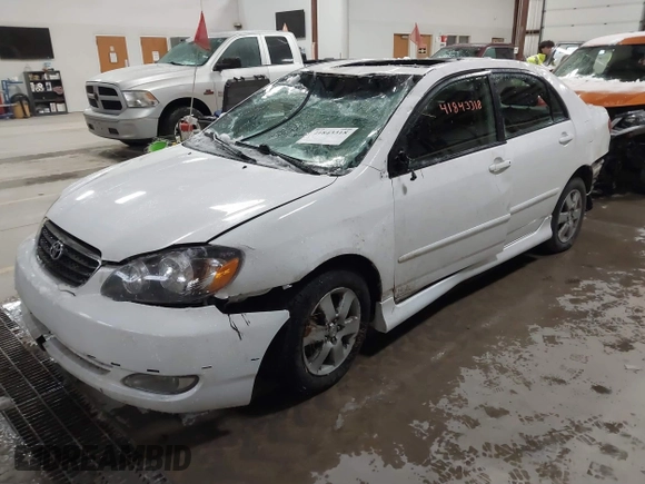 2007 Toyota Corolla CE with VIN 2T1BR30E87C800962, listed as a IAAI auction lot 41843318 with 158,188 mi miles and . Bid and sale history available at DreamBid. Image 2.