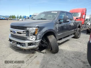 2019 Ford F-250 XL with VIN 1FT7W2BT9KEC24552, listed as a Copart auction lot 60644435 with 115,689 mi miles and Salvage title. Bid and sale history available at DreamBid. Image 1.