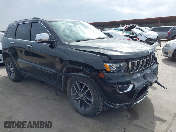 2017 Jeep Grand Cherokee Limited with VIN 1C4RJEBG9HC903298, listed as a IAAI auction lot 41575116 with 132,393 mi miles. Bid and sale history available at carsss.com. Image 1.