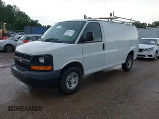 2017 Chevrolet Express Cargo with VIN 1GCWGAFF5H1246698, listed as a IAAI auction lot 42546142 with 186,229 mi miles and . Bid and sale history available at DreamBid. Image 2.