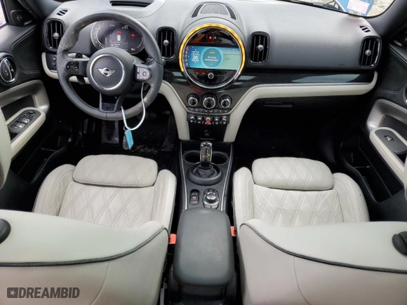 2023 MINI Countryman Cooper S with VIN WMZ53BR05P3P78153, listed as a Copart auction lot 85767004 with 19,625 mi miles and Salvage Title. Bid and sale history available at carsss.com. Image 8.