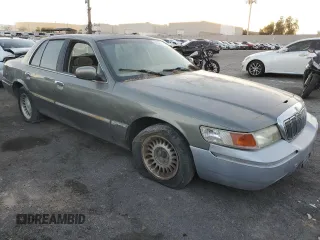 2001 Mercury Grand Marquis LS with VIN 2MEFM75W91X629780, listed as a Copart auction lot 82854204 with Not Provided miles and Clean Title. Bid and sale history available at DreamBid. Image 4.