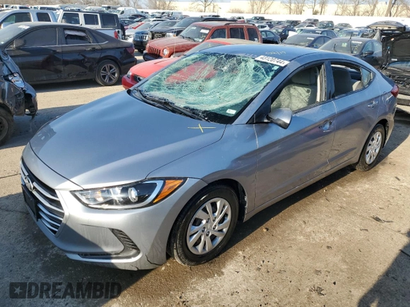 2017 Hyundai Elantra SE z VIN 5NPD74LF3HH063399, wystawiony jako Copart lot #43120744 z przebiegiem Nie podano mil oraz Nie do naprawy • Non repairable. Historia ofert i sprzedaży dostępna na DreamBid. Obrazek 1.