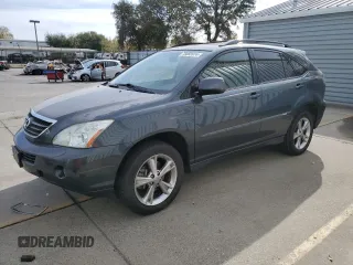 2007 Lexus RX 400h z VIN JTJGW31U972002681, wystawiony jako Copart lot #78883974 z przebiegiem 288 019 mil mil oraz Szkody całkowita. Historia ofert i sprzedaży dostępna na DreamBid. Obrazek 1.