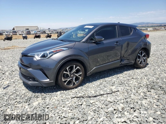2018 Toyota C-HR XLE with VIN NMTKHMBX3JR016192, listed as a Copart auction lot 63130115 with 92,844 mi miles and Salvage title. Bid and sale history available at DreamBid. Image 1.