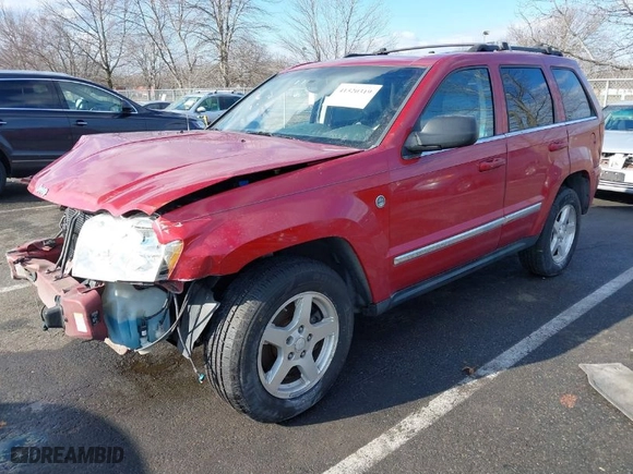 2005 Jeep Grand Cherokee Limited with VIN 1J4HR58N15C552905, listed as a IAAI auction lot 41520319 with 123,639 mi miles. Bid and sale history available at carsss.com. Image 2.